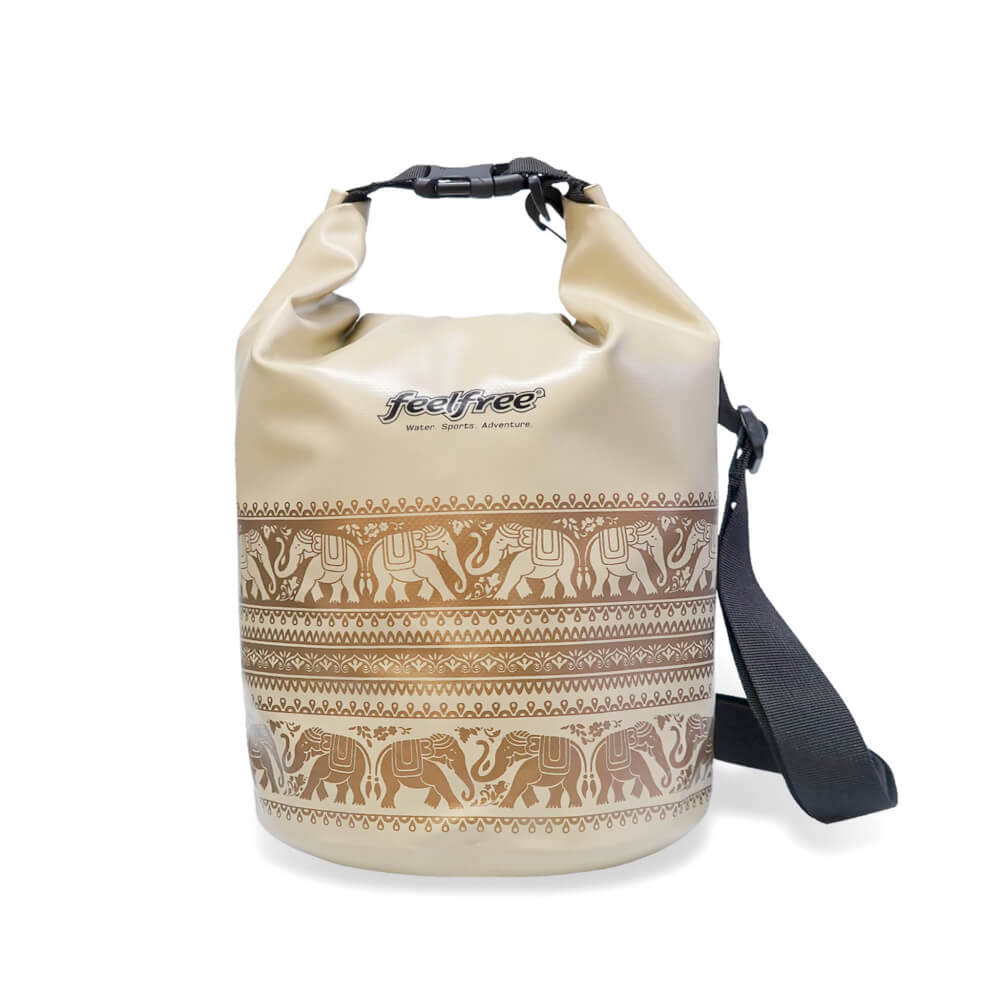 กระเป๋ากันน้ำ FEELFREE DRY TUBE CHANG รุ่นช้าง 5L สีแทน/ทอง_1